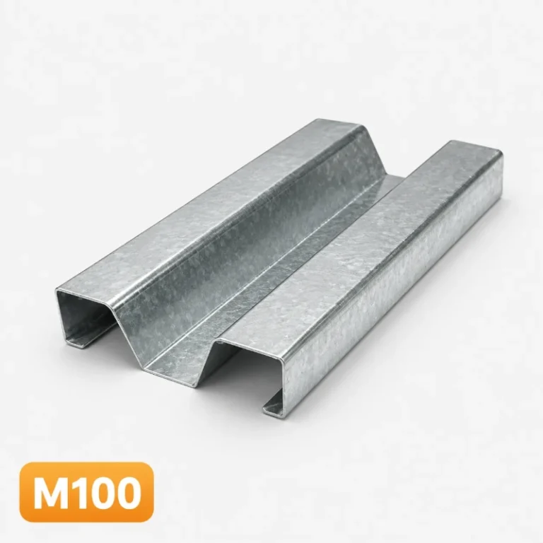 پروفیل گالوانیزه M100 مخصوص زیرسازی سمنت برد