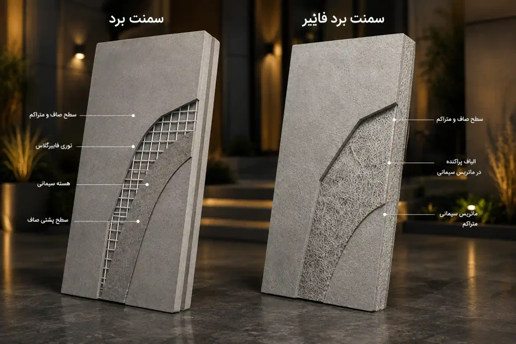 سمنت برد چیست؟ (انواع سمنت برد، خواص و کاربردها)